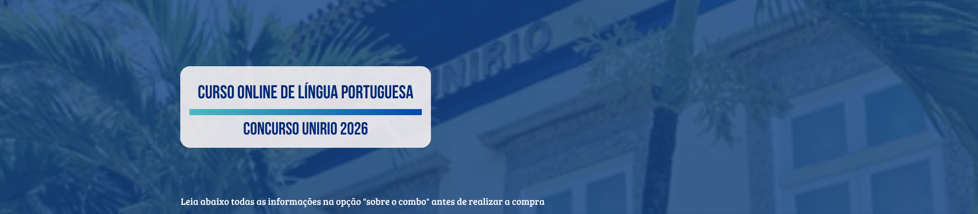 Curso de Português - UNIRIO