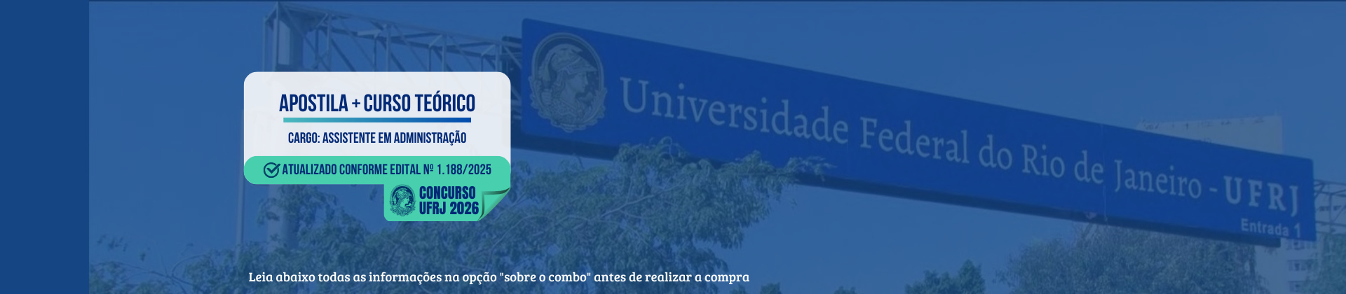 Apostila + Curso Teórico UFRJ