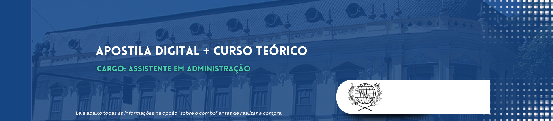 Apostila digital + Curso Teórico - Concurso CPII