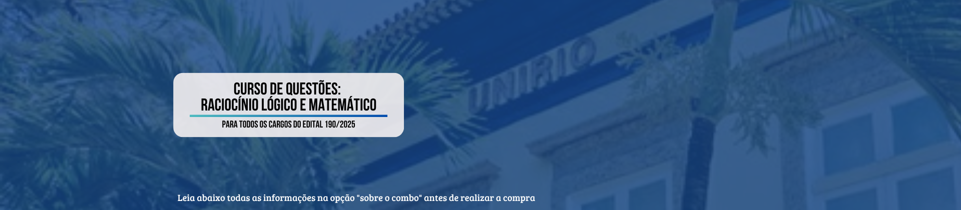 Curso de Questões de Raciocínio Lógico e Matemático - Instituto AOCP