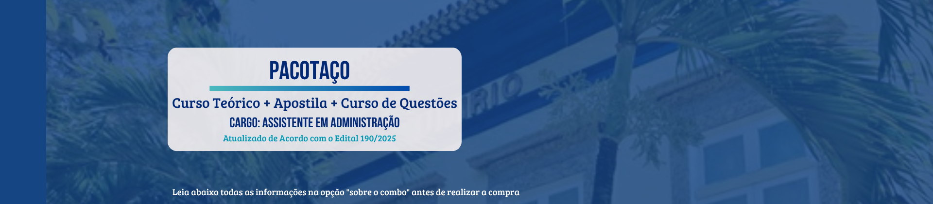 Pacotaço  UNIRIO 2025