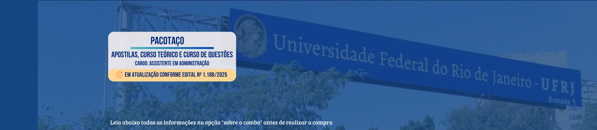 PACOTAÇO  UFRJ 2026