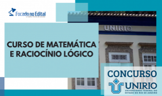 Curso de Matemática e Raciocínio Lógico - UNIRIO