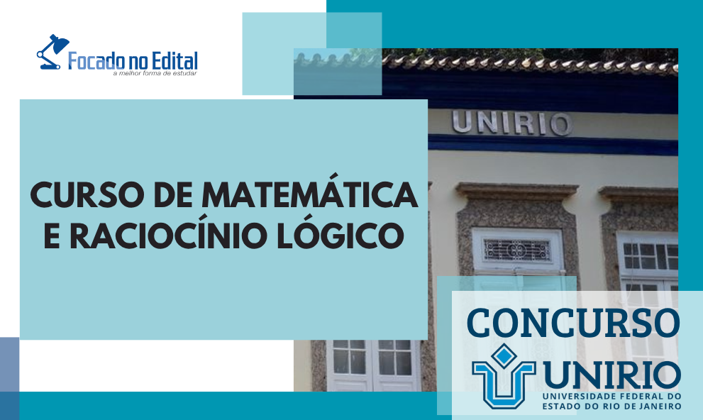 Curso de Matemática e Raciocínio Lógico - UNIRIO
