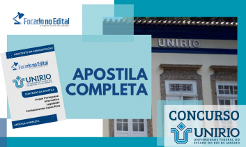 Apostila UNIRIO 2025 - Assistente em administração