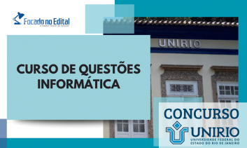 Curso de Questões de Informática - Instituto AOCP - UNIRIO