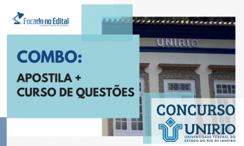 Apostila + Curso de Questões UNIRIO