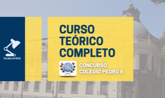 Curso Online Teórico Completo Colégio Pedro II 2026-27
