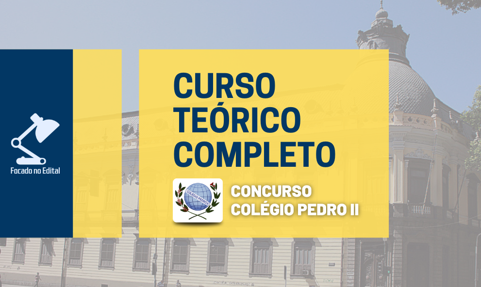 Curso Online Teórico Completo Colégio Pedro II 2026-27