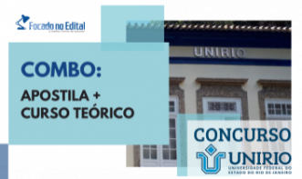 Apostila + Curso Teórico UNIRIO