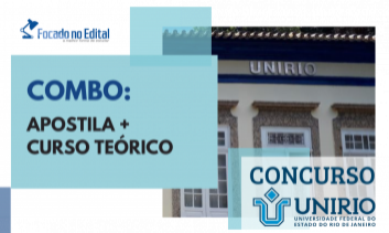 Apostila + Curso Teórico UNIRIO