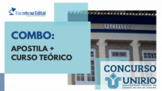 Apostila + Curso Teórico UNIRIO