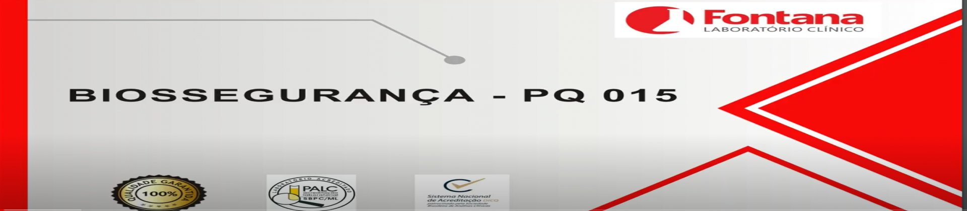 BIOSSEGURANÇA - PQ015 - 2026