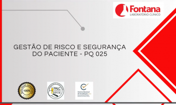 Gestão de Risco e Segurança do Paciente - 2026