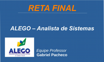 ALEGO - Analista Legislativo - Analista de Sistemas