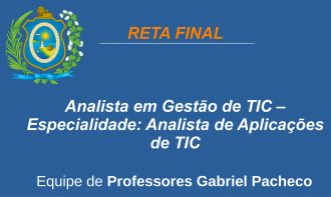 CNU/CPU - PE - ANALISTA DE APLICAÇÕES DE TECNOLOGIA DA INFORMAÇÃO E COMUNICAÇÃO