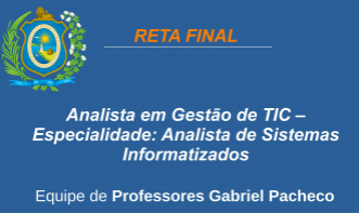 CNU/CPU - PE - ANALISTA DE SISTEMAS INFORMATIZADOS