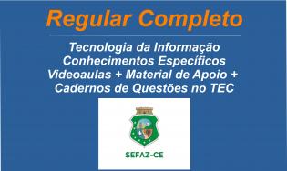 SEFAZ-CE - Tecnologia da Informação - Conhecimentos Específicos de TI.
