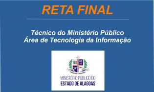MPAL - Técnico do Ministério Público - Área de Tecnologia da Informação