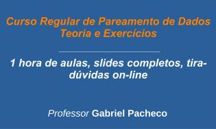 Pareamento de Dados - Regular (Teoria e Exercícios)