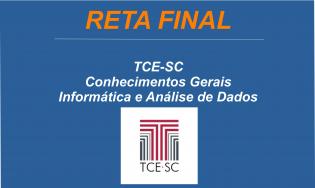 TCE-SC - Conhecimentos Gerais - Informática e Análise de Dados