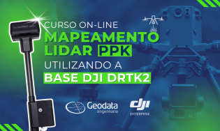 Curso de Mapeamento LiDAR PPK Utilizando Base DJI DRTK2