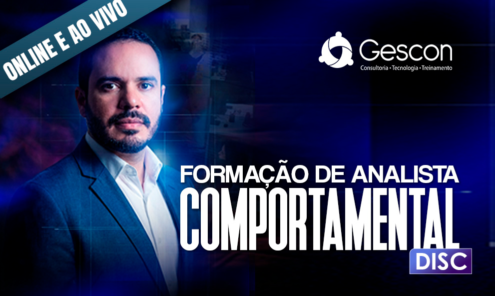 Formação de Analista Comportamental DISC Profiler (Online | Ao vivo)