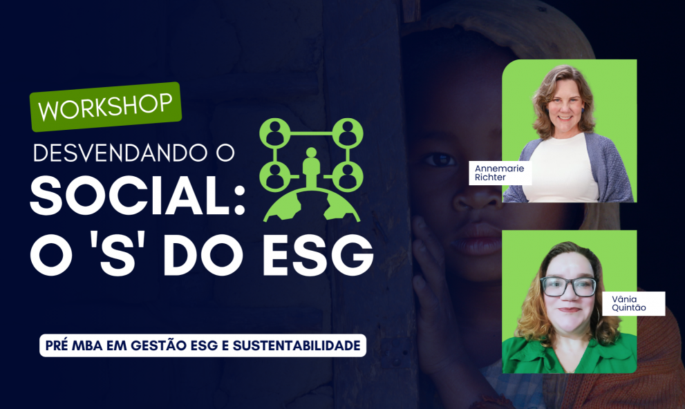 Workshop Social: desvendando o 'S' do ESG