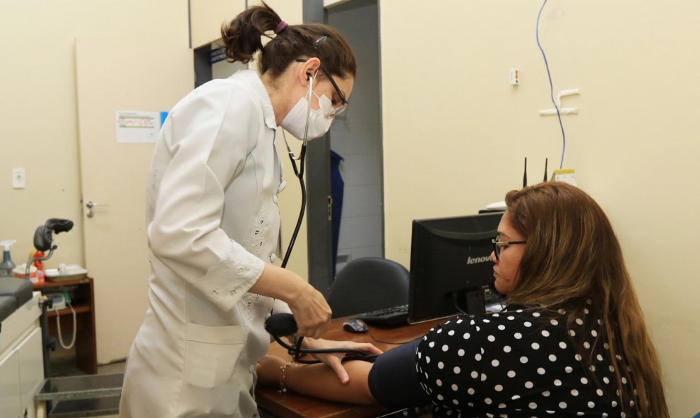 ATENDIMENTO NA UNIDADE BÁSICA DE SAÚDE - ENFERMAGEM