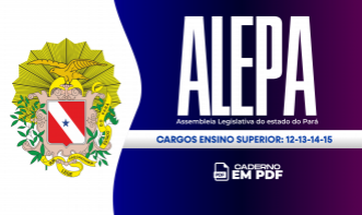 CADERNO ALEPA - CARGOS: 12- 13 -14 - 15
