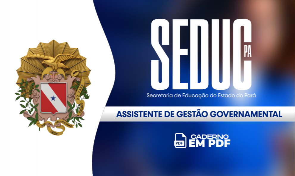 CADERNO SEDUC - Assistente de Gestão Governamental