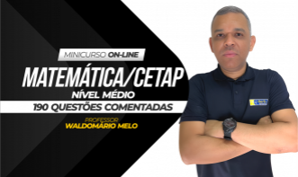 190 Questões da Banca CETAP comentadas.
