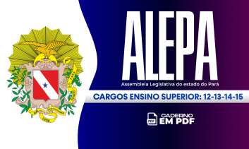 CADERNO ALEPA - CARGOS: 12- 13 -14 - 15