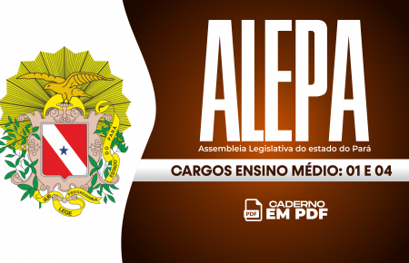CADERNO ALEPA - ENSINO MÉDIO: 01 e 04