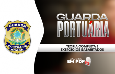 CADERNO GUARDA PORTUÁRIA