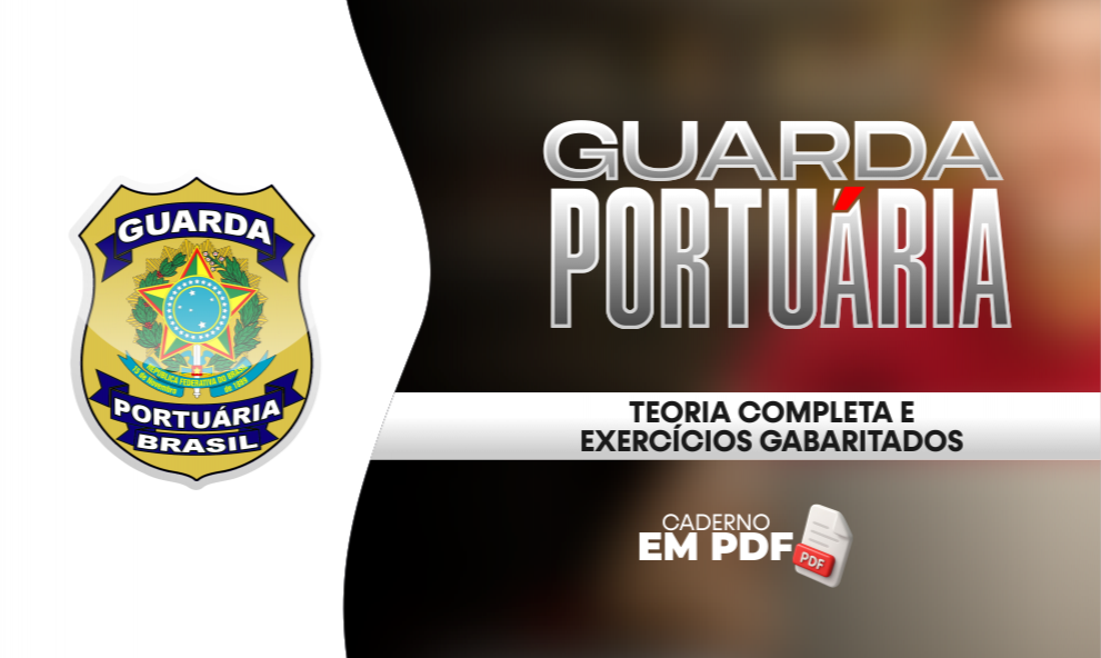 CADERNO GUARDA PORTUÁRIA