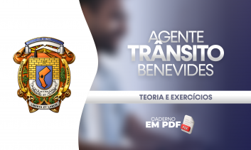 CADERNO AGENTE TRÂNSITO - BENEVIDES