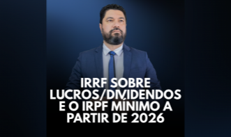 IRRF Sobre Lucros/Dividendos e o IRPF Mínimo a Partir de 2026 | Prof Pinzon