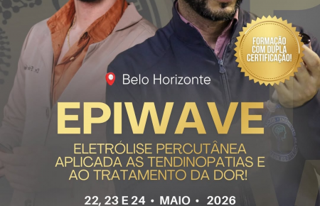 EPIWAVE- Curso de Eletrolise Percutânea Aplicada a Dor e Reparação Tecidual