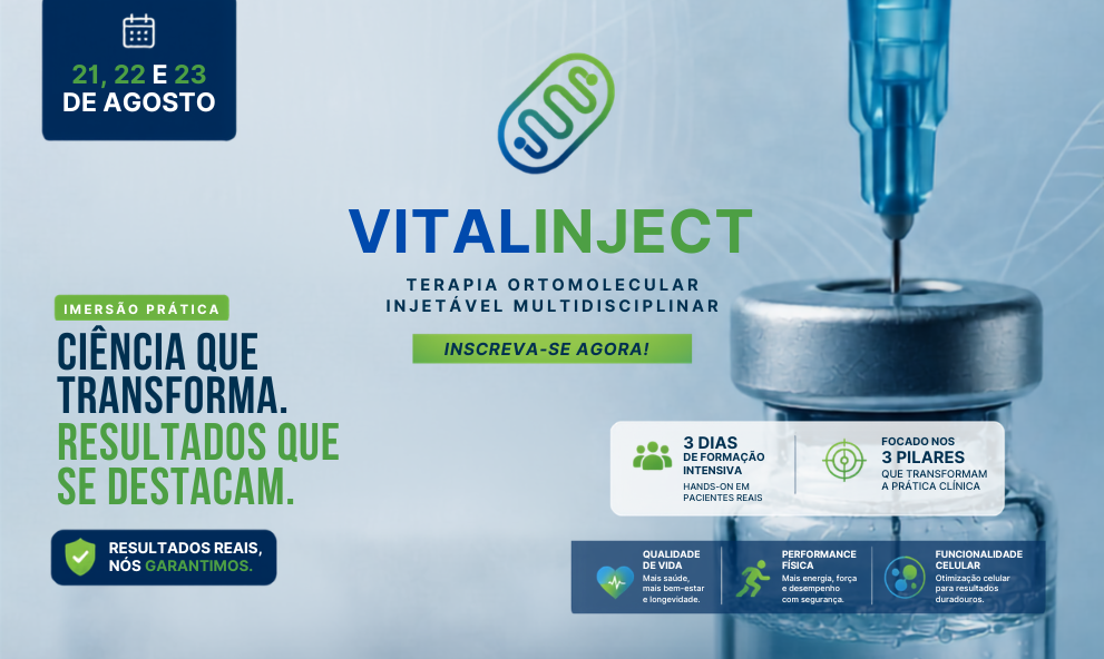 VITAL INJECT  - TERAPIA ORTOMOLECULAR INJETAVEL  MULTIDICIPLINAR