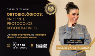 ORTOBIOLOGICOS : PRP, PRF E PROTOCOLOS REGENERATIVOS