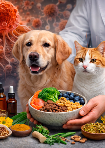 Nutrição Funcional e Fitoterapia Chinesa no Tratamento Oncológico de Cães e Gatos