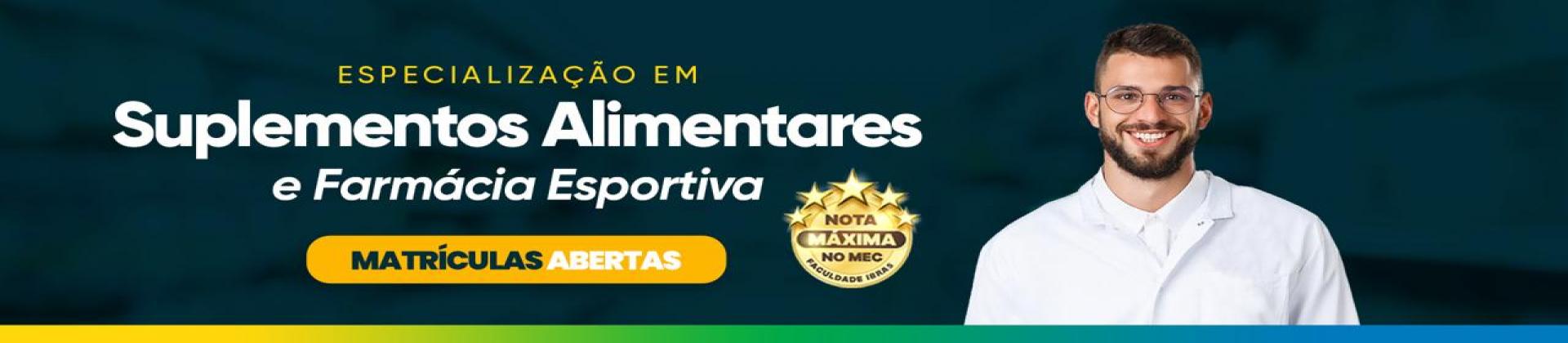 (Matricula) Suplementos Alimentares e Farmácia Esportiva