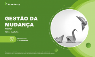 GESTÃO DA MUDANÇA – PARTE 1