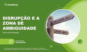 DISRUPÇÃO E A ZONA DE AMBIGUIDADE