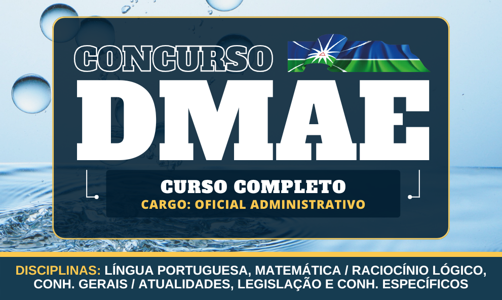 Curso Completo DMAE - Oficial Administrativo