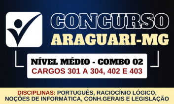 COMBO 2 - Prefeitura de Araguari-MG