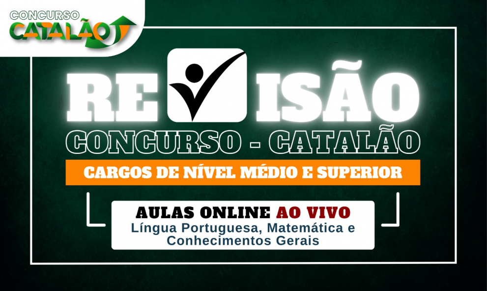 Revisão de Véspera - Prefeitura Municipal de Catalão