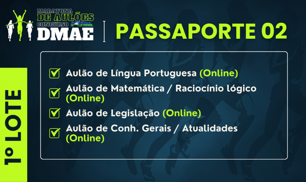 PASSAPORTE 02 - Maratona de Aulões - DMAE 2026