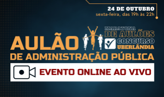 Aulão de Administração Pública e Legislação Correlata - PMU 2025 - Evento Online